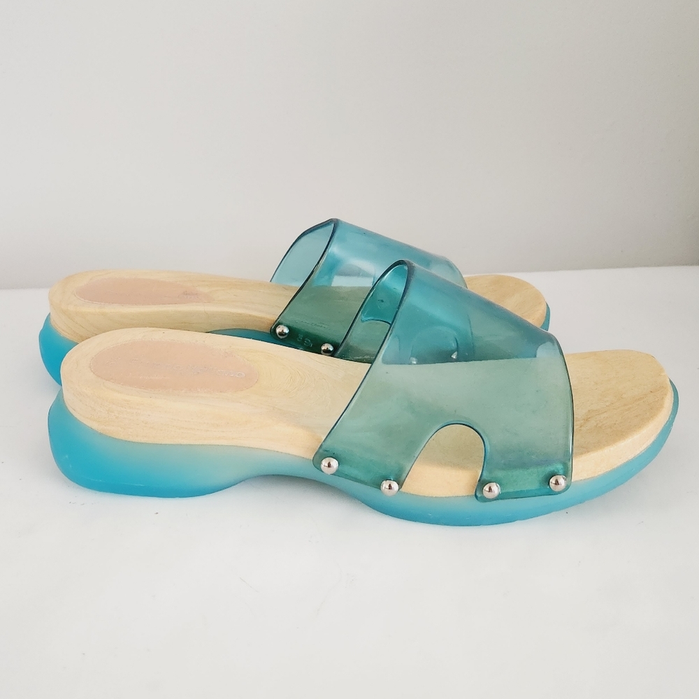Vintage 90s Y2K Summer Sandal Slides